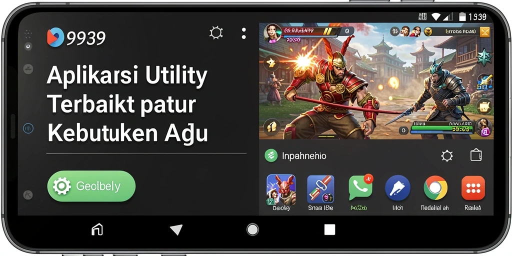Tampilan antarmuka aplikasi 9939 yang modern dan ramah pengguna.