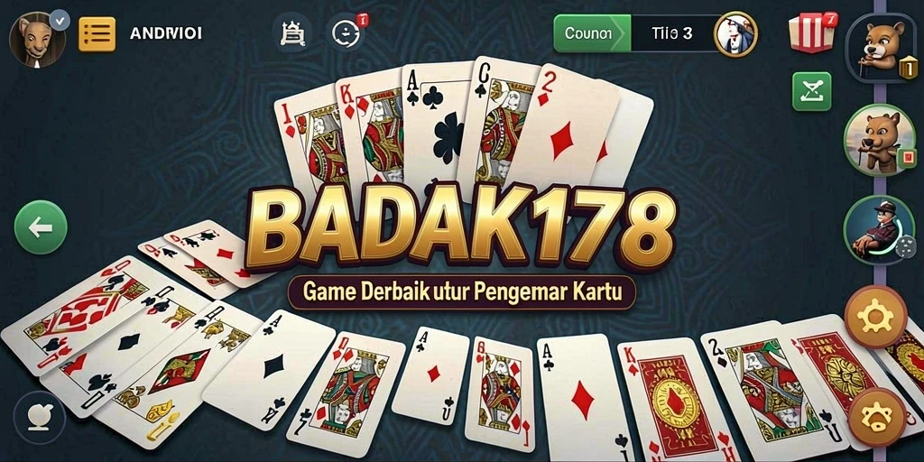Tampilan gameplay seru dari BADAK178 dengan fitur Domino