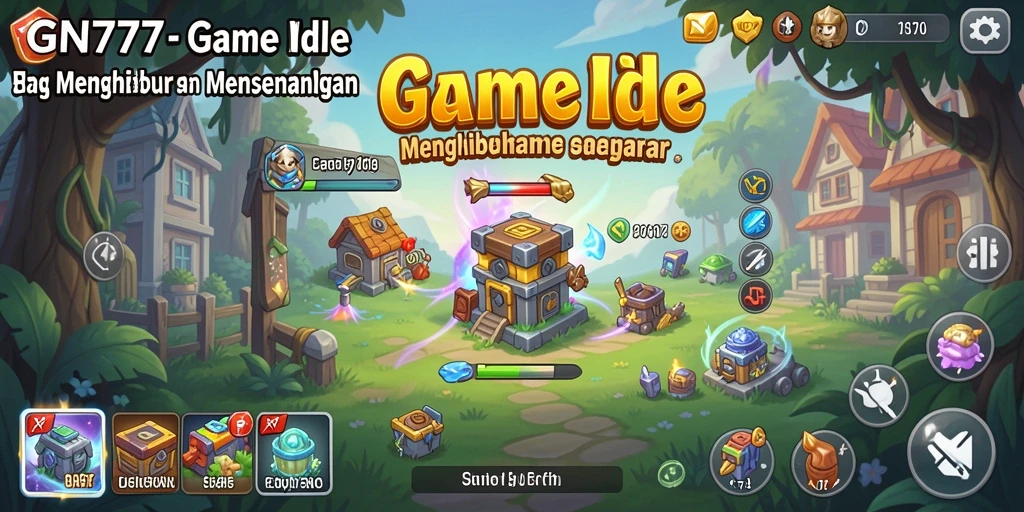 Tampilan gameplay GN777 yang menarik dan santai.