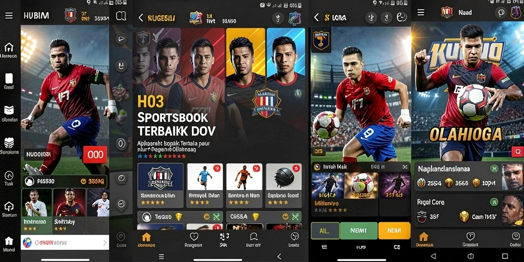 Tangkapan layar H03 menunjukkan antarmuka taruhan yang menarik dengan berbagai pilihan olahraga.