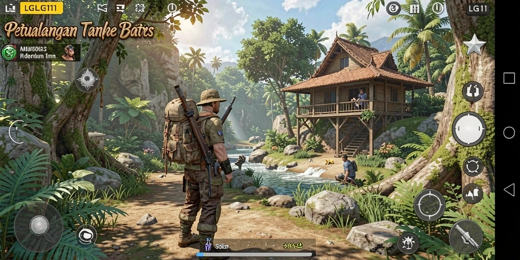 Gameplay seru dan grafik menawan di dunia Open World LG111.