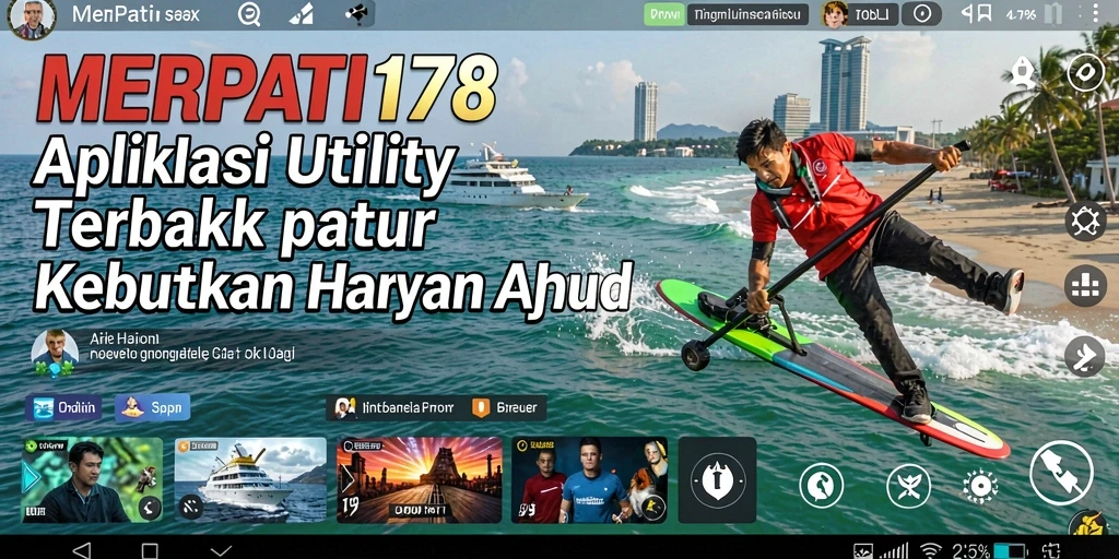 Tampilan antarmuka MERPATI178 untuk pengelolaan tugas sehari-hari.