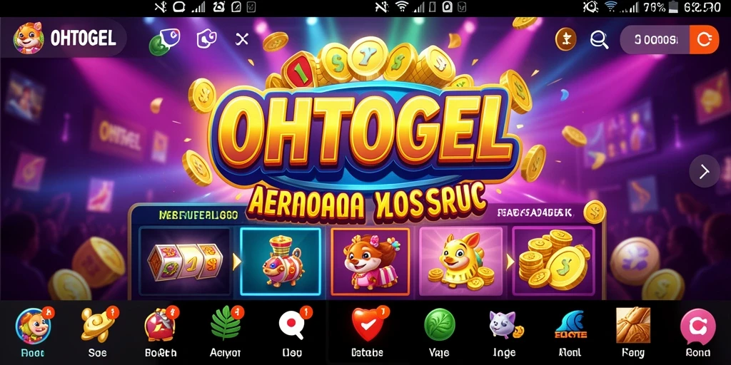 Tangkapan layar OHTOGEL menampilkan gameplay slot yang seru dan menantang.