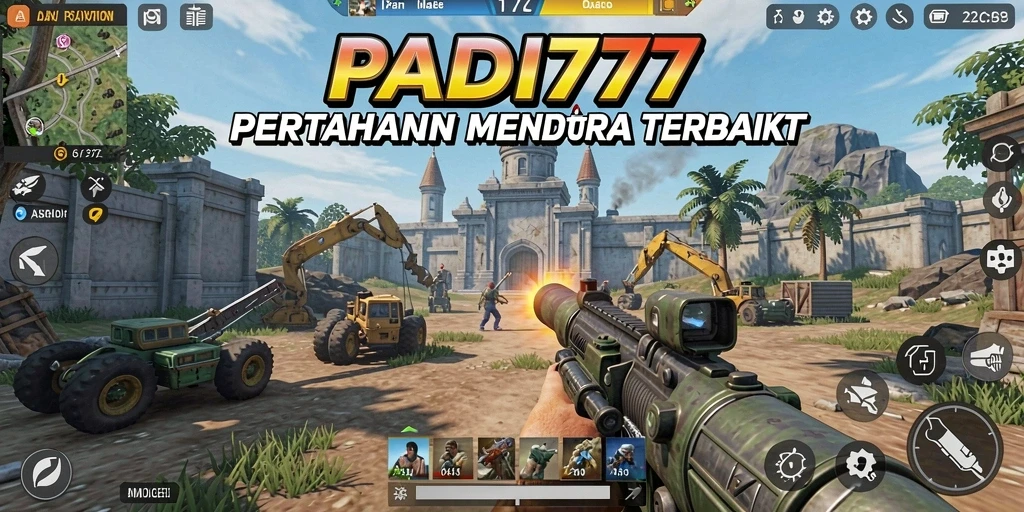 Tampilan gameplay menegangkan di dalam PADI777 yang mendebarkan.