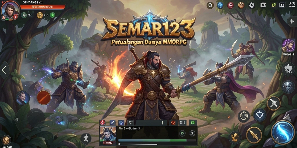 Tampilan gameplay SEMAR123 yang mendebarkan dalam dunia MMORPG.
