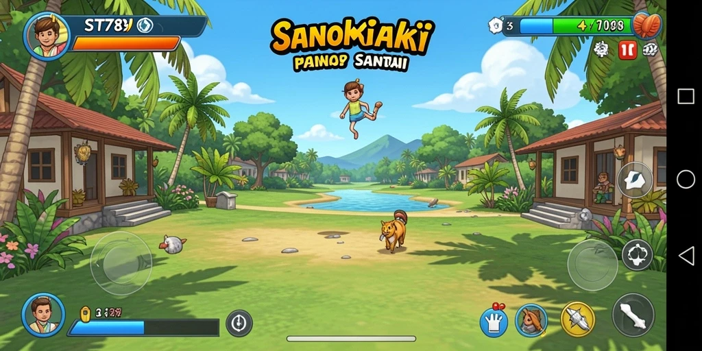 Gameplay ST789 yang ceria dan mengasyikkan.